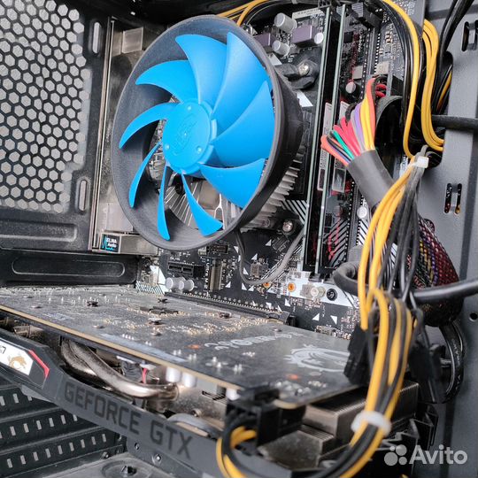 Компьютер geforce 1650 Super, Ryzen 5 2600, 32 гб