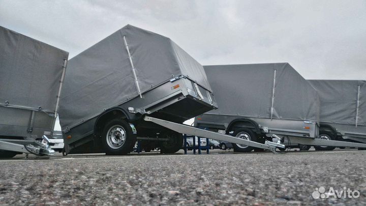 Прицеп сст 7132-06-Ш (без тента и дуг)