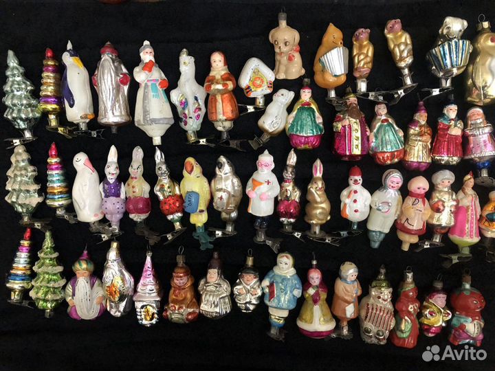 Елочные игрушки СССР.Большой выбор