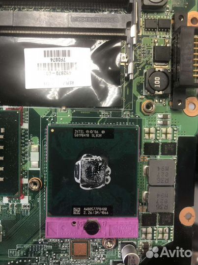 Ноутбук HP по запчастям