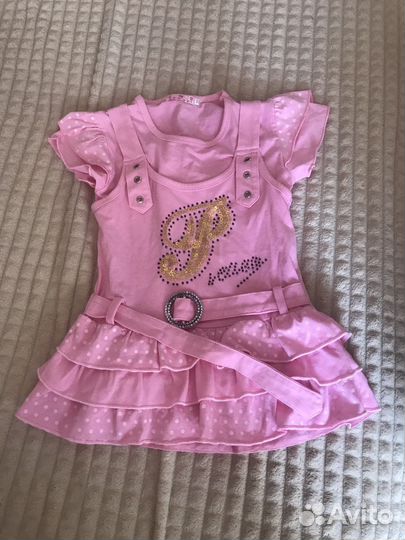 Вещи пакетом на девочку 92 98