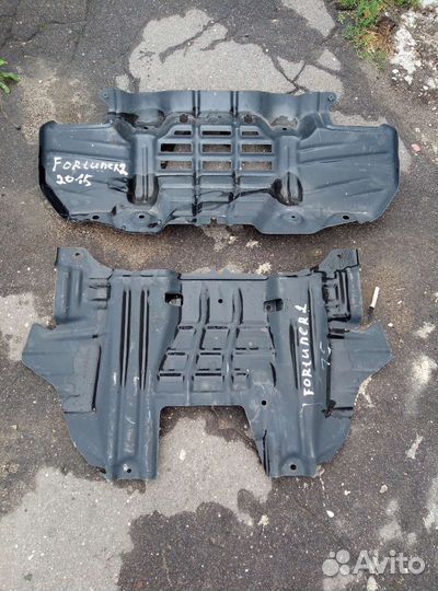 Toyota fortuner 2 2015 защита двигателя, картера