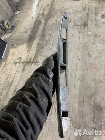 Хром багажника на приору