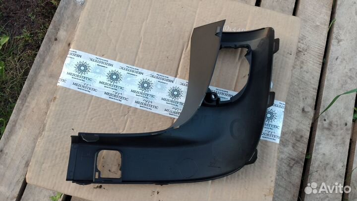 Накладка бампера задняя левая Renault Kangoo 2