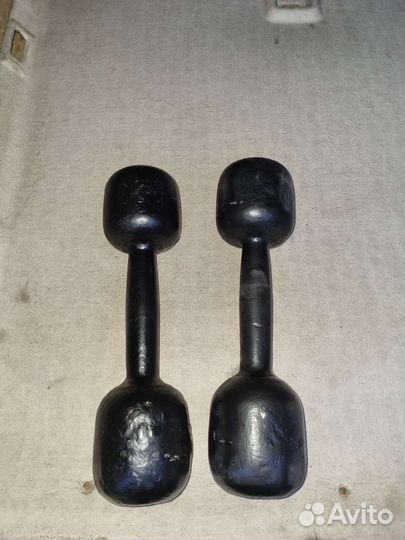Гантели СССР литые 16 кг