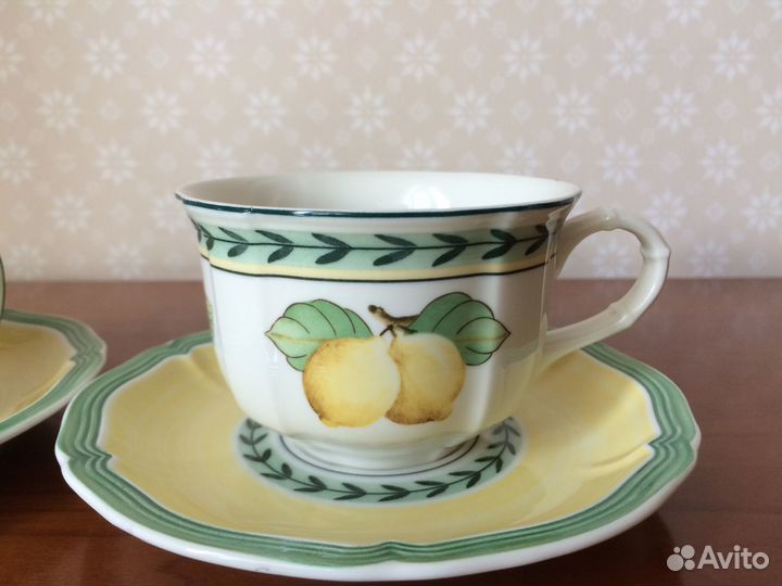 Чайные пары Villeroy&Boch French Garden 200 мл