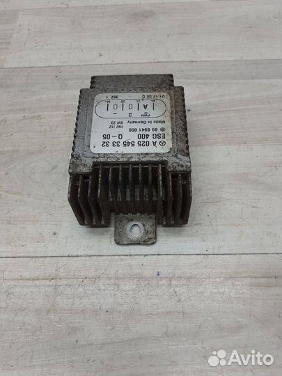 Блок управления вентилятором Mercedes W210