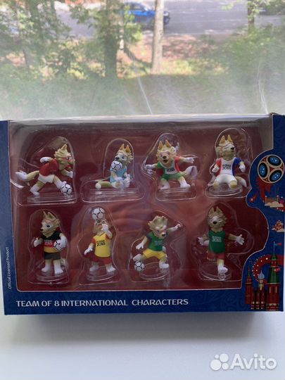 Фигурки Fifa 8 штук новые в коробке 2018 год