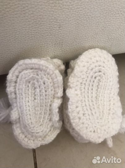 Пинетки для девочки нарядные