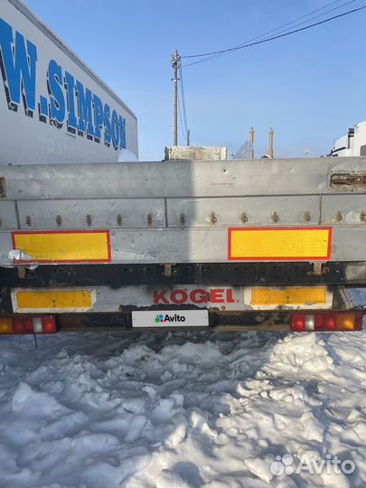 Полуприцеп бортовой Kogel SN24, 2007