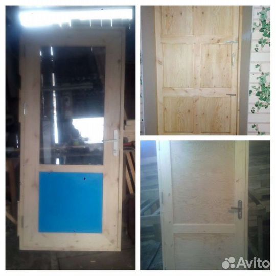 Деревянные окна и двери