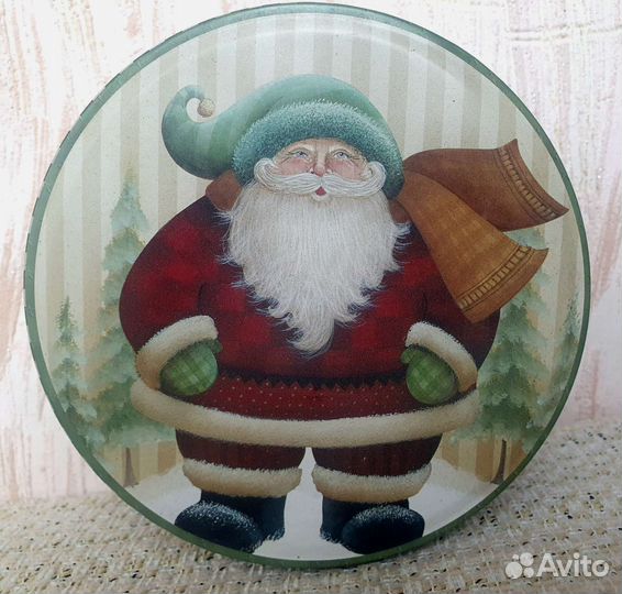 Коробка подарочная, жестяная