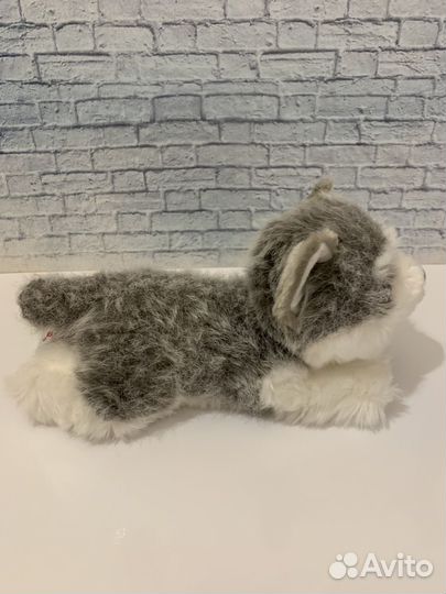 Реалистичная Мягкая игрушка aurora Собака Хаски