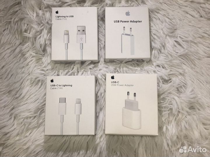 Зарядный кабель с блоком iPhone usb, USB-C
