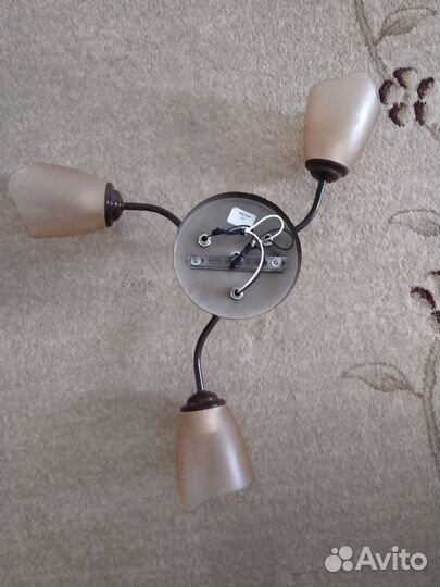 Люстра потолочная бу