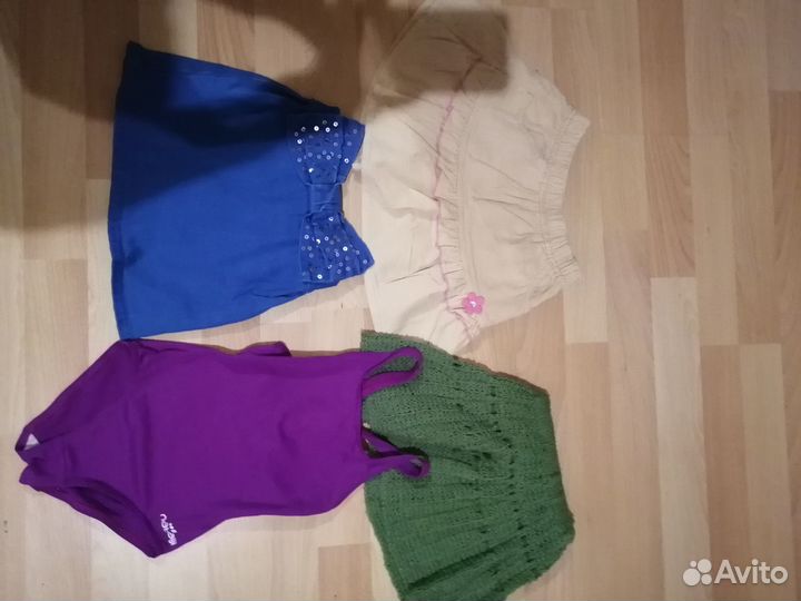 Детские вещи пакетом для девочки 100 120