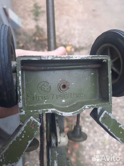 Игрушка пушка СССР