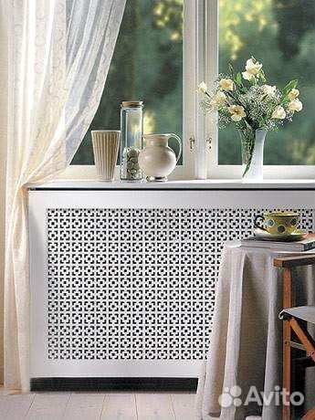 Экран для батареи решетка(радиатора) мдф в размер