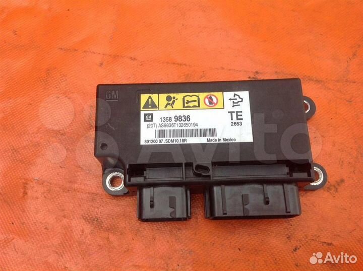 Блок SRS Chevrolet Aveo T300 (2011- 2020)