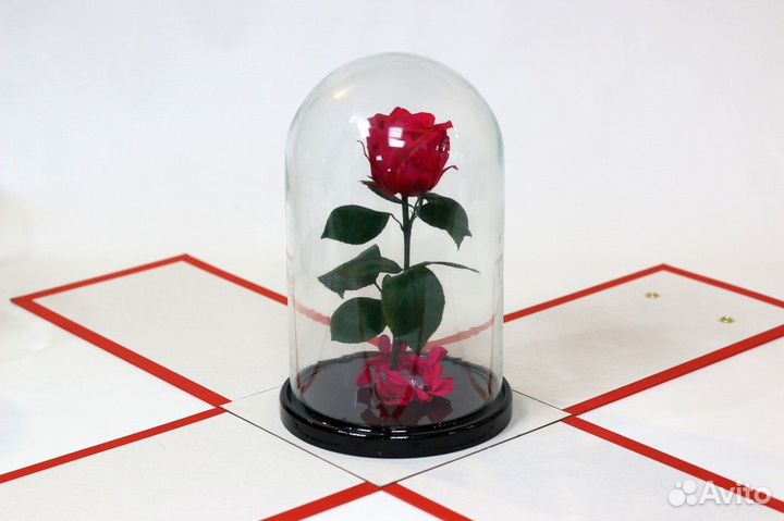 Подарок маме/ Роза в колбе опт