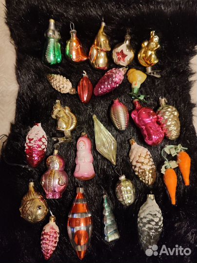 Елочные игрушки СССР