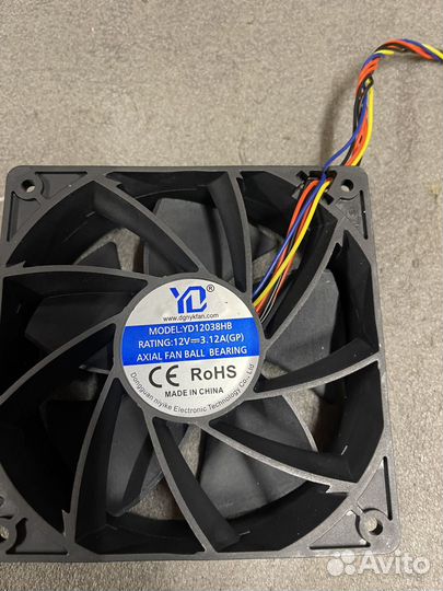 Кулер 120х120, 6pin