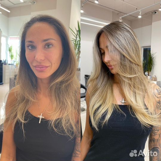 Окрашивание волос