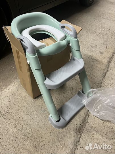 Сидушка на унитаз со ступенькой