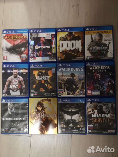 Игры на PS4/ps5. Авито доставка