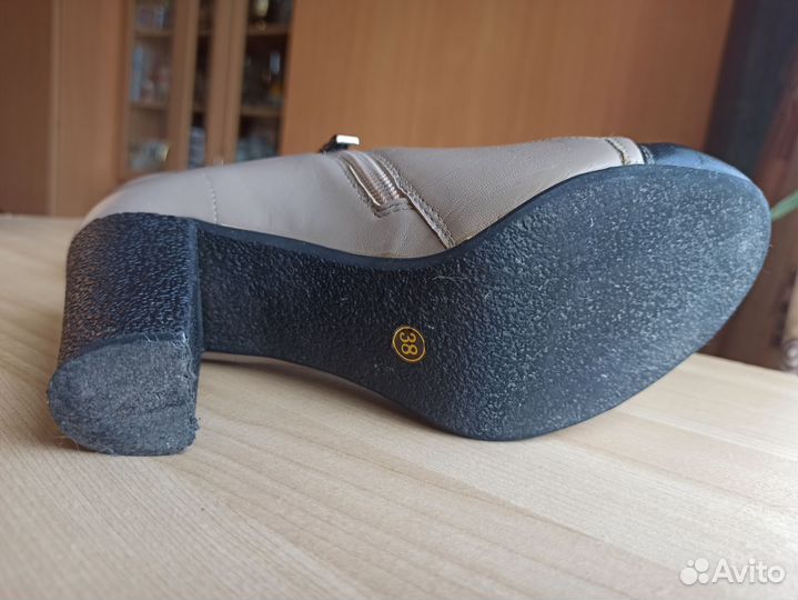 Туфли кожаные 38 р-ра