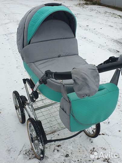 Детская коляска Adamex Katrina Ecco 2в1