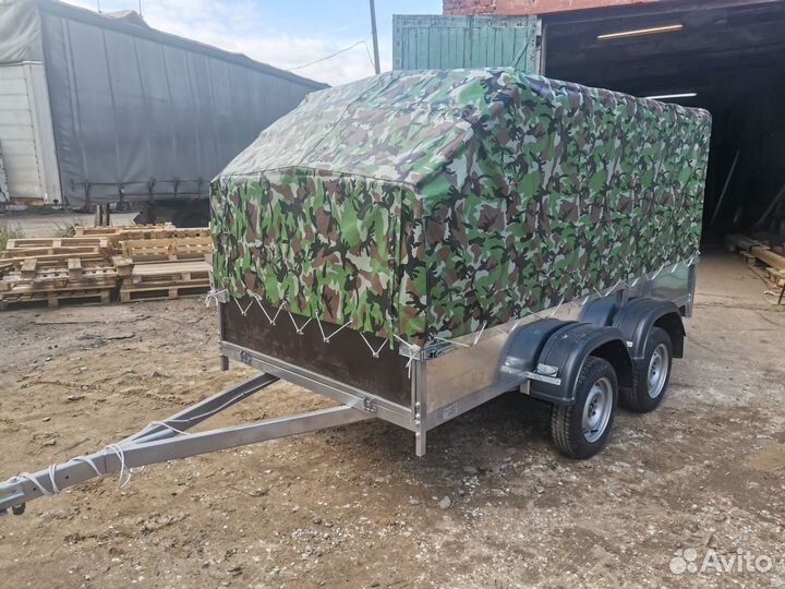 Прицеп легковой 2 оси алтай 3х1.5 тент аэро
