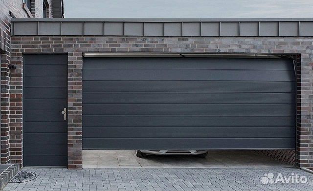 Гаражные секционные ворота