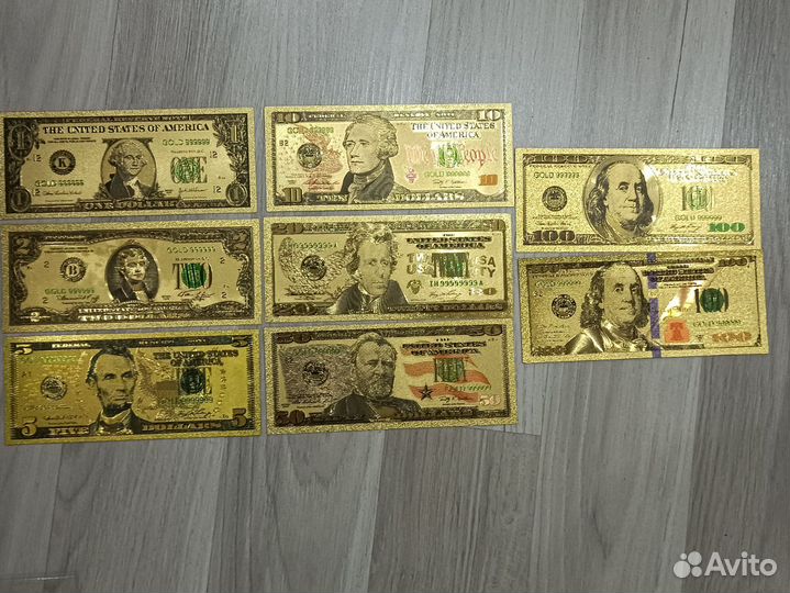 Банкноты сувенирные