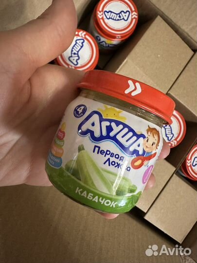 Овощное пюре агуша