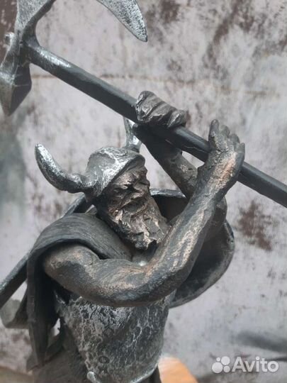 Викинг, ковка, полностью авторский, в лофт стиль
