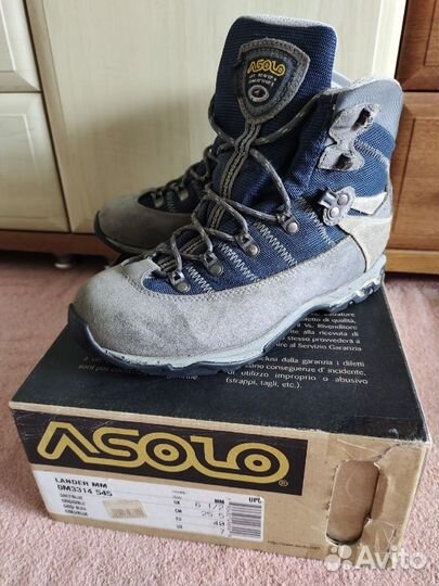 Треккинговые ботинки Asolo 39 р