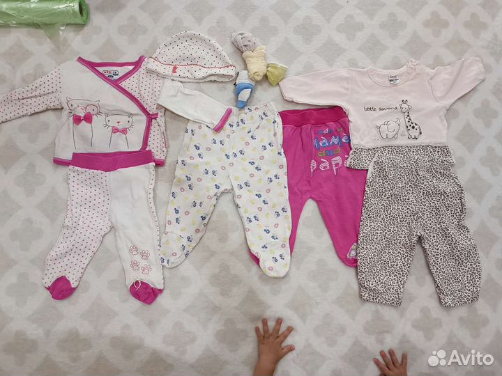 Детские вещи пакетом для девочек