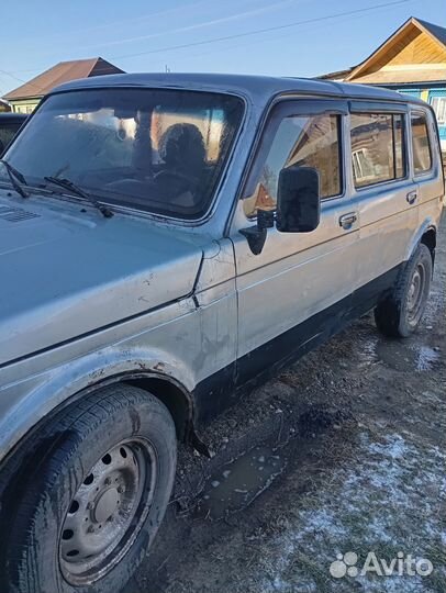 LADA 4x4 (Нива) 1.7 МТ, 2007, 219 543 км