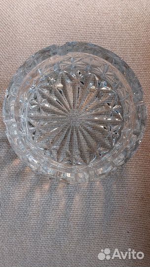 Пепельница СССР хрусталь