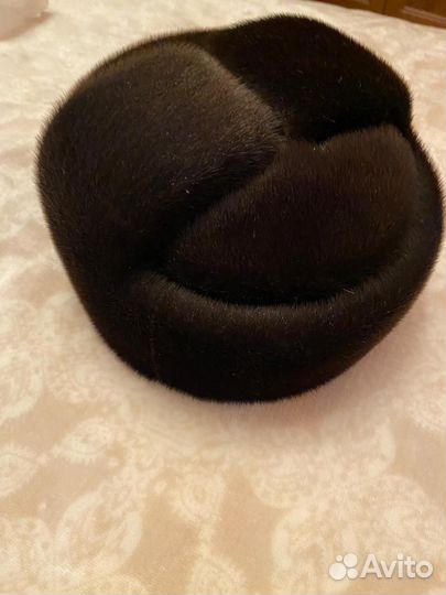 Норковая шапка мужская новая 58 размер