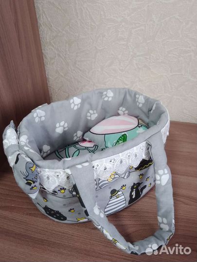 Текстильные куклы, постельное бельё, люльки