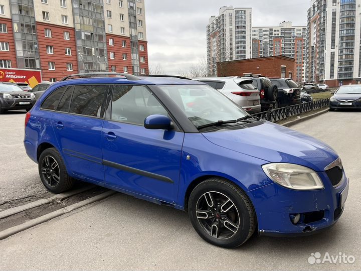 Skoda Fabia 1.4 МТ, 2009, 290 000 км