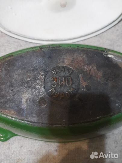 Утятница чугунная СССР, зио учз-3 муром