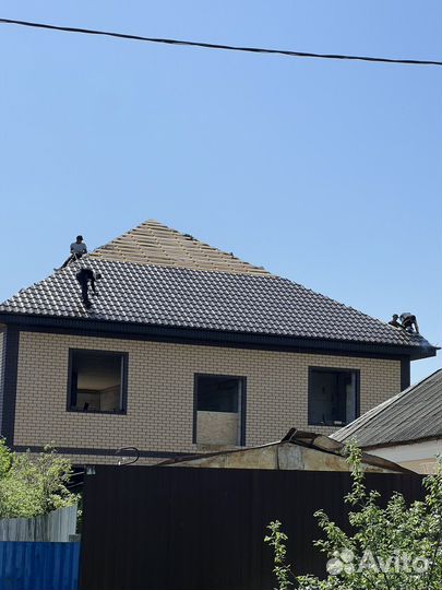 Крыша кровельные работы