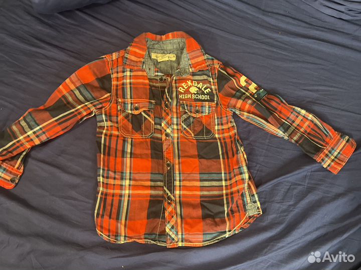 Рубашка для мальчика 110