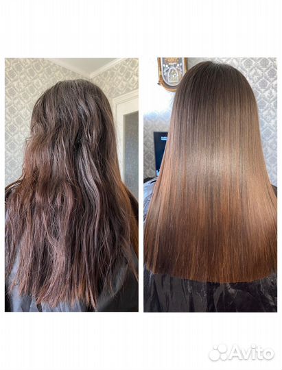 Кератиновое выпрямление и ботокс