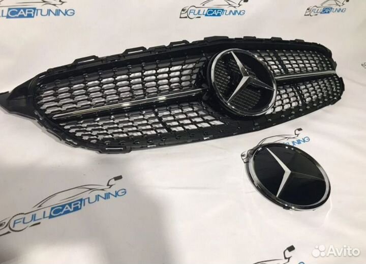 Решетка Mercedes C w205 205 diamond 2014-2018