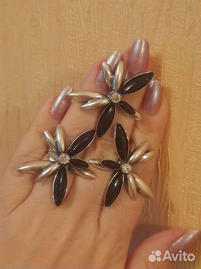 Серебряный комплект
