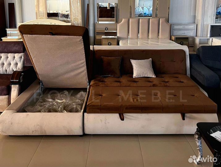 Угловой диван в гостиную